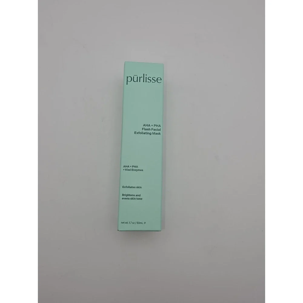 Purlisse AHA + PHA Flash Facial Exfoliating Mask. New In Box 1.7 fl oz